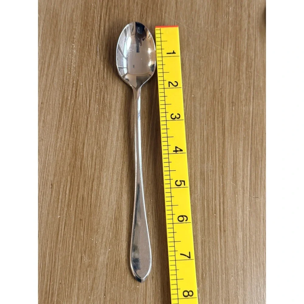 Gorham Georgetown NEW Stainless 18/8  Japan (6) Ice Teaspoons 7 3/4